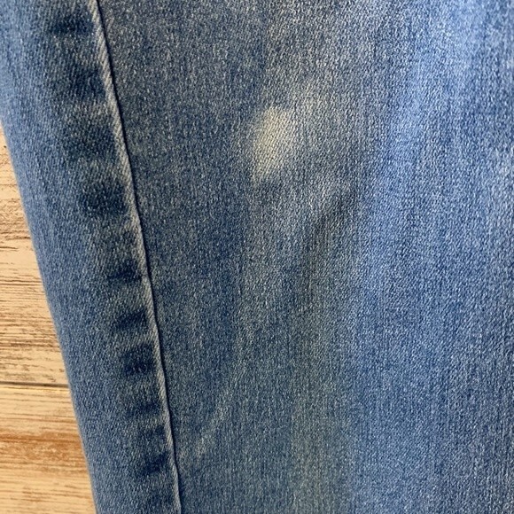 Free People Mid Rise Skinny Jeans With Elastic Waist Band Size 26 - Picture 2 of 8